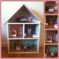 Doll Houses -  Basic Doll House with artistic design